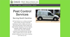 Desktop Screenshot of 360pestsolutionsinc.com